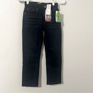 Levi's 514 Straight Flex Stretch Boys 7X Regular Stain Release Adjustable Waist